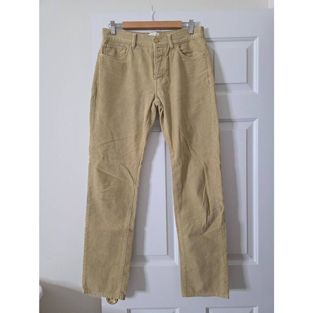 Sid Mashburn Tan Corduroy Straight Pants 31/32
